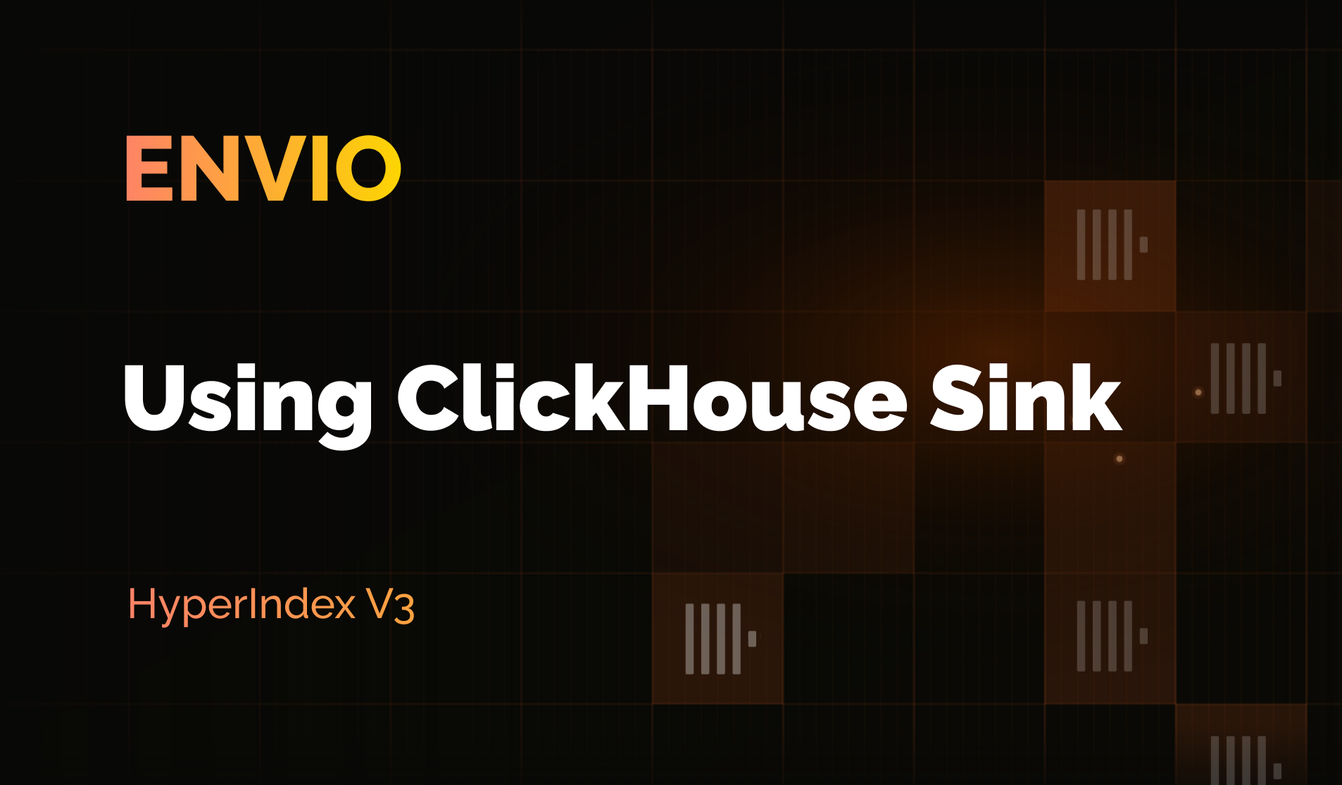 Using ClickHouse Storage in HyperIndex V3